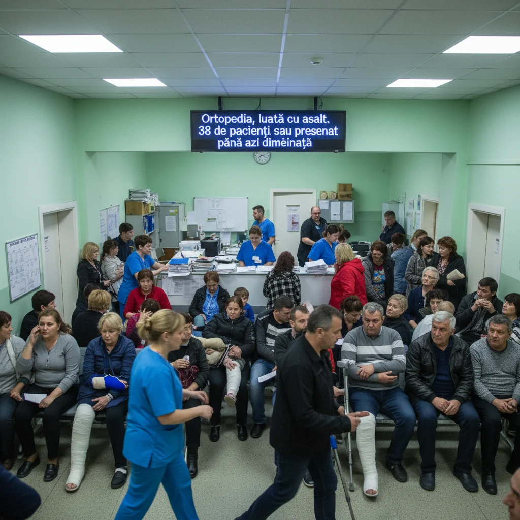 38 de persoane au ajuns la spital până în această dimineață