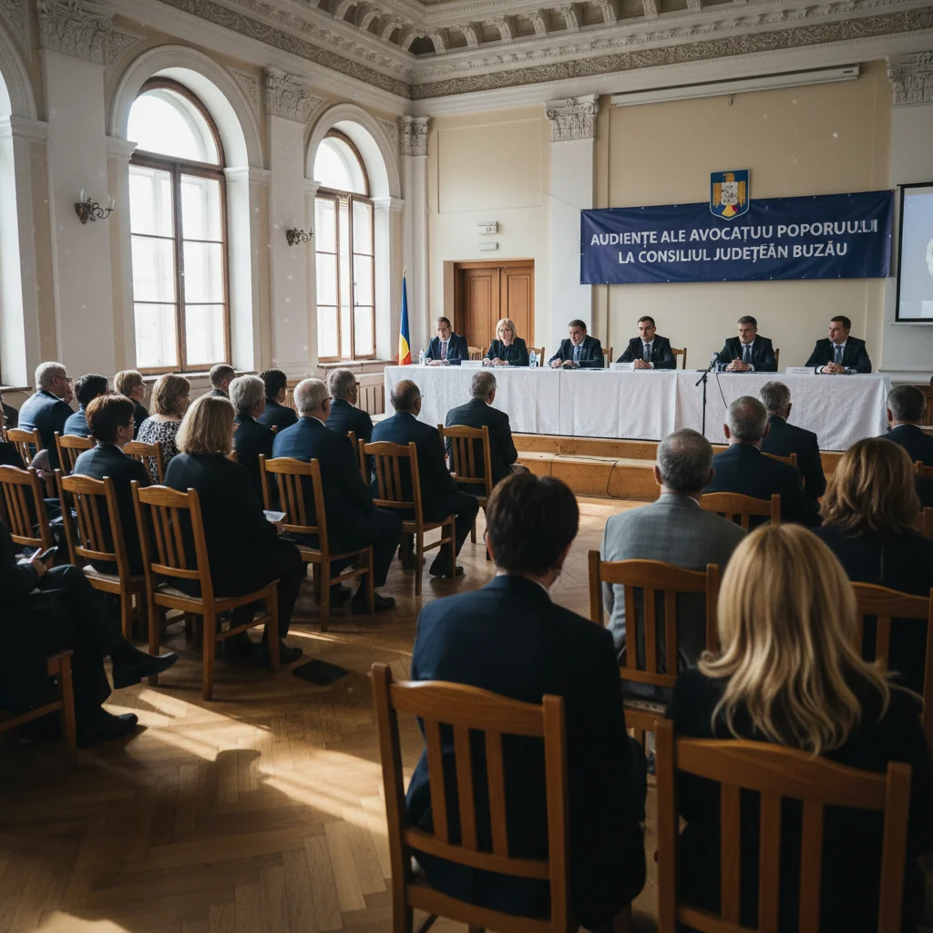 Audiențe ale Avocatului Poporului programate la Consiliul Județean Buzău pe 12 februarie 2026