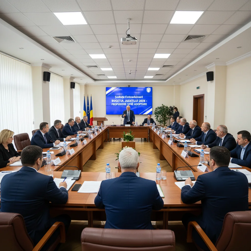Bugetul județului pe 2026, aprobat în ședința CJ Buzău