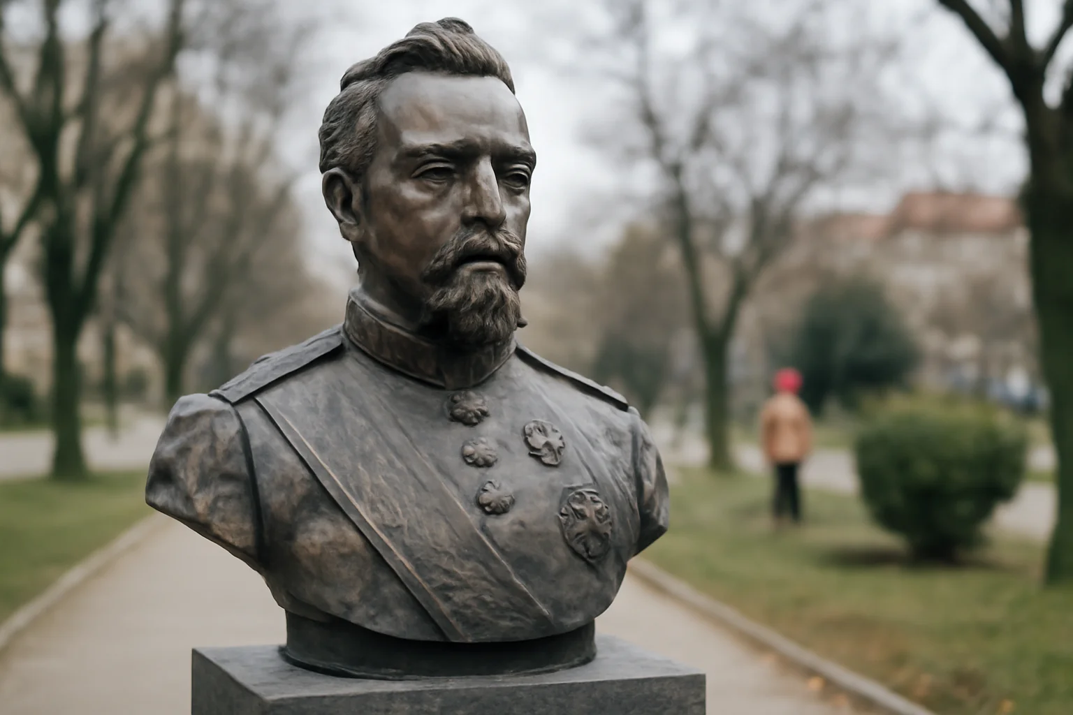 Bust metalic al domnitorului Alexandru Ioan Cuza realizat la Buzău, dedicat Zilei Unirii din 2026