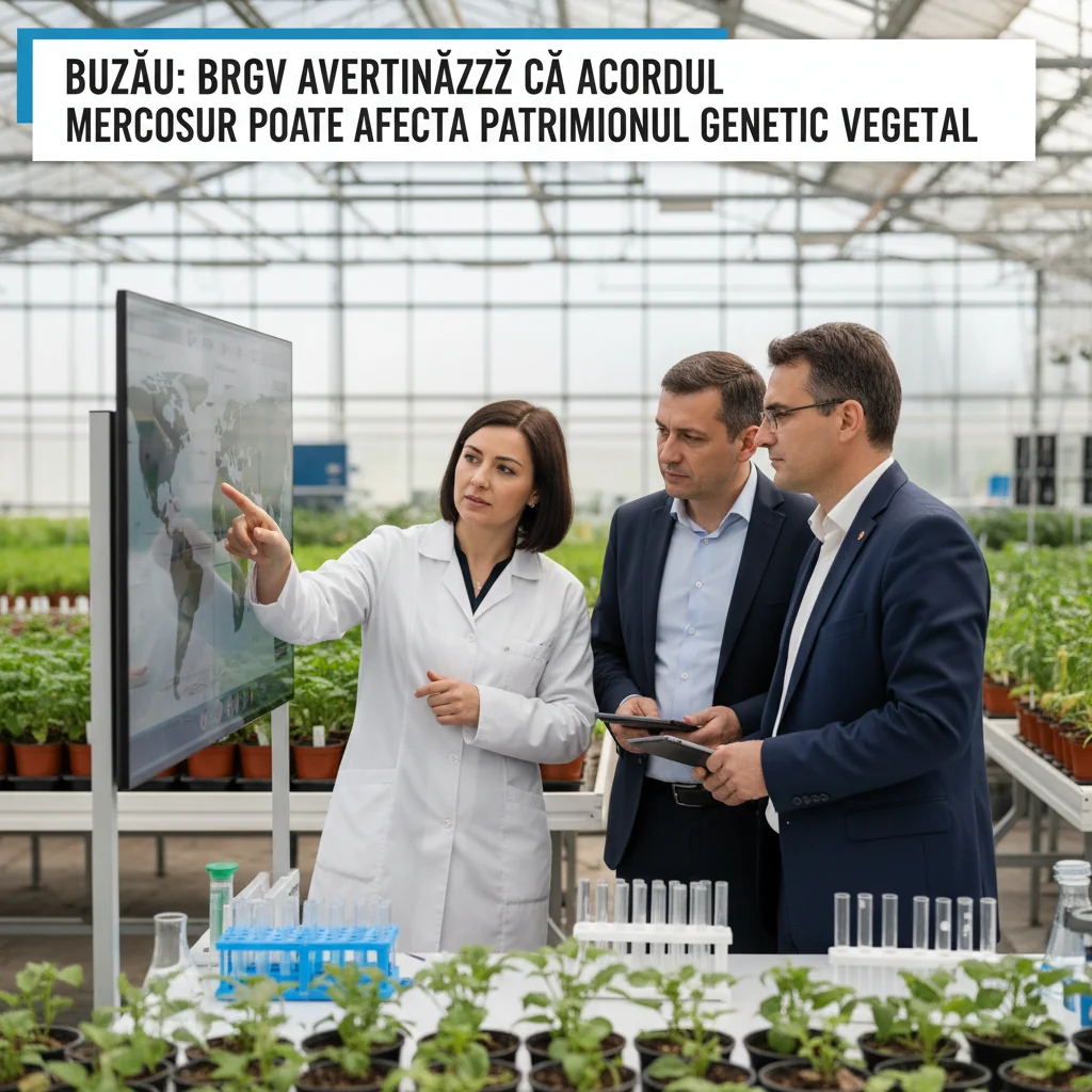 Buzău: BRGV avertizează asupra riscurilor pentru patrimoniul genetic vegetal în contextul acordului Mercosur
