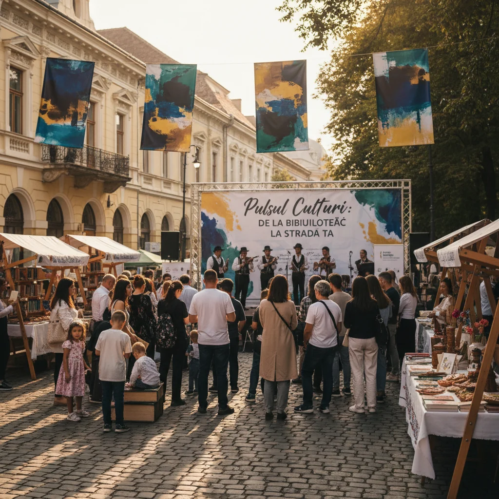 Buzău: „Pulsul culturii: de la Bibliotecă la Strada ta”, program special de Ziua Culturii Naționale
