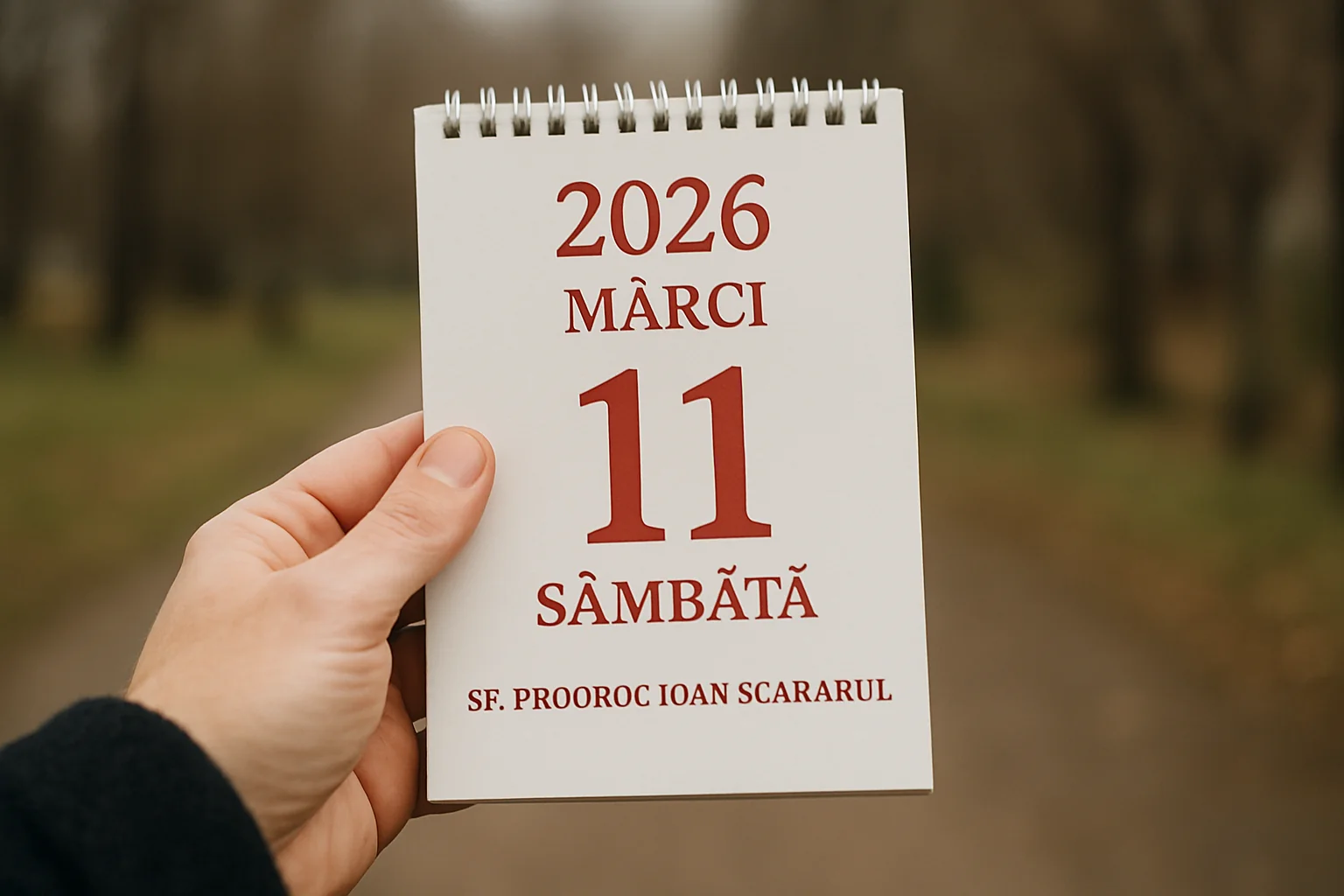Calendar ortodox – 2026-03-11