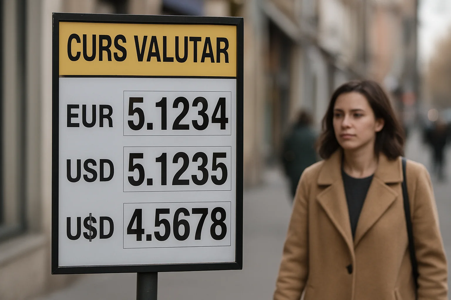 Curs valutar azi (BNR) – 2026-03-10