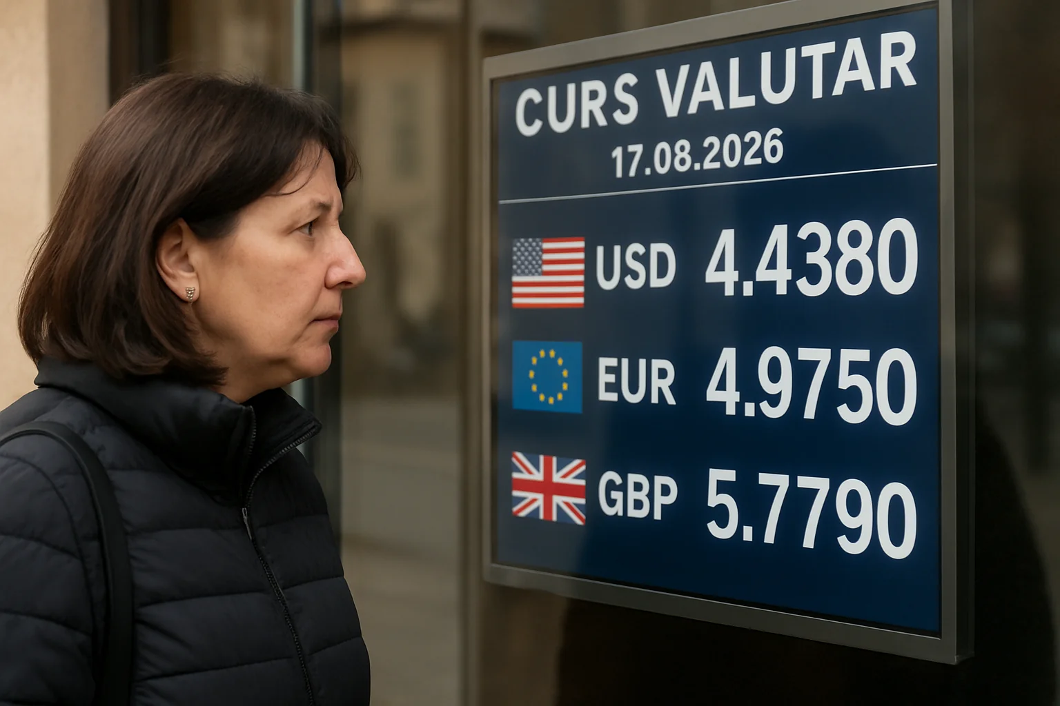 Curs valutar azi (BNR) – 2026-03-17