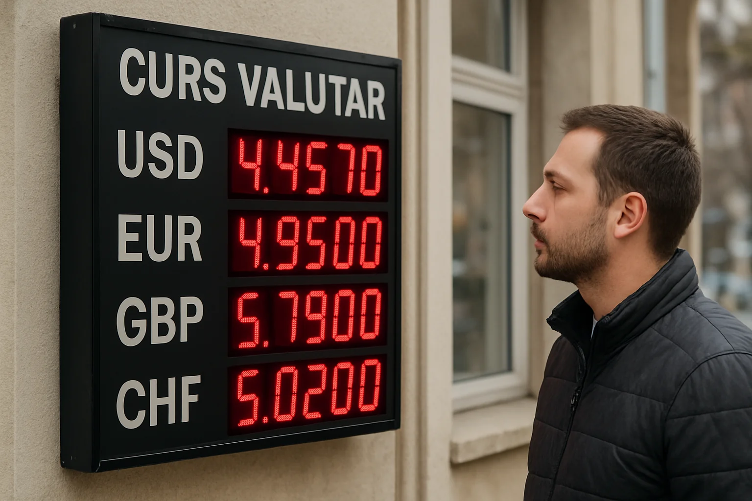 Curs valutar azi (BNR) – 2026-03-18