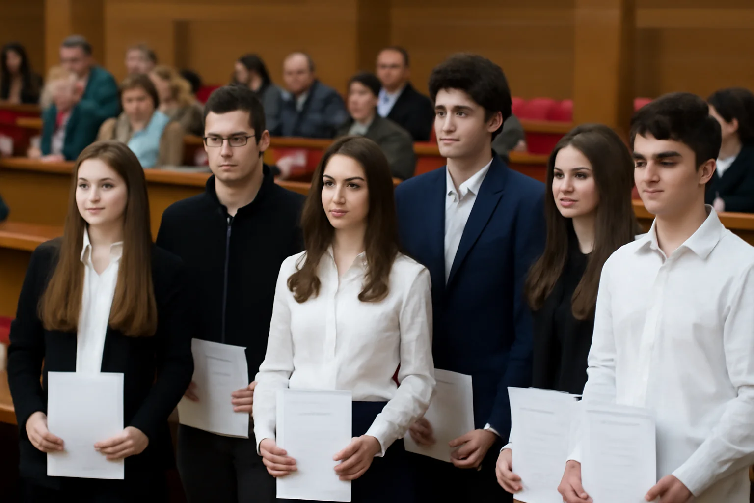 Elevii de top din Buzău, premiați la Consiliul Județean pentru performanțe internaționale și medii de 10