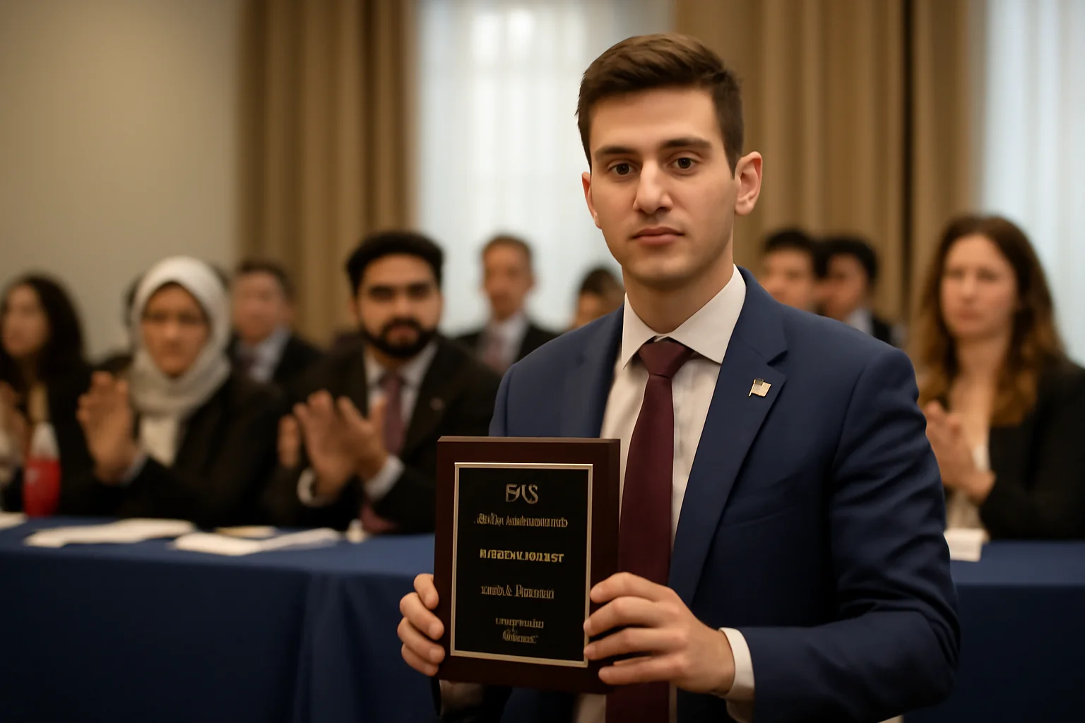 Erik Dima, tânărul din Buzău, câștigă premiul pentru cel mai bun negociator la BEST DIPLOMATS Londra reprezentând România