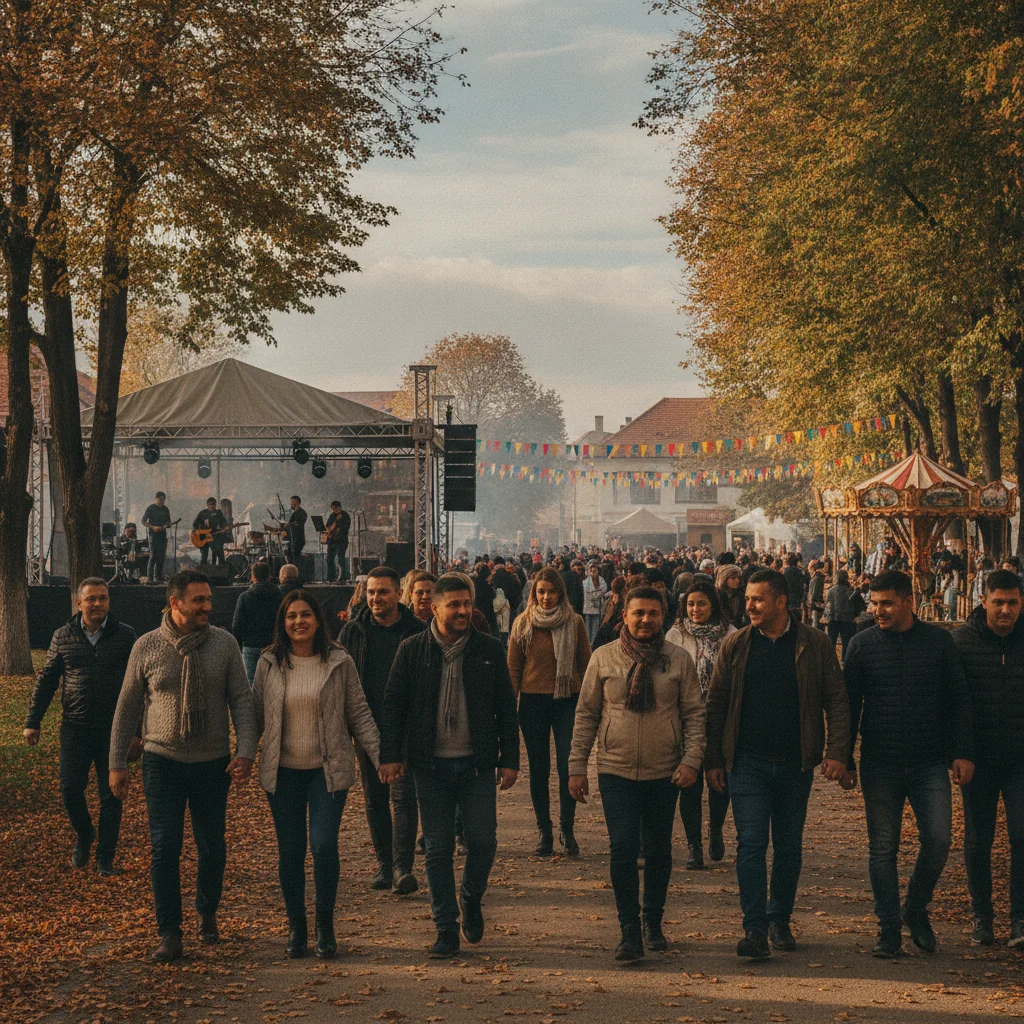 Festivalul Toamnei începe la Râmnicu Sărat: trei zile de spectacole în Piațeta Primăriei