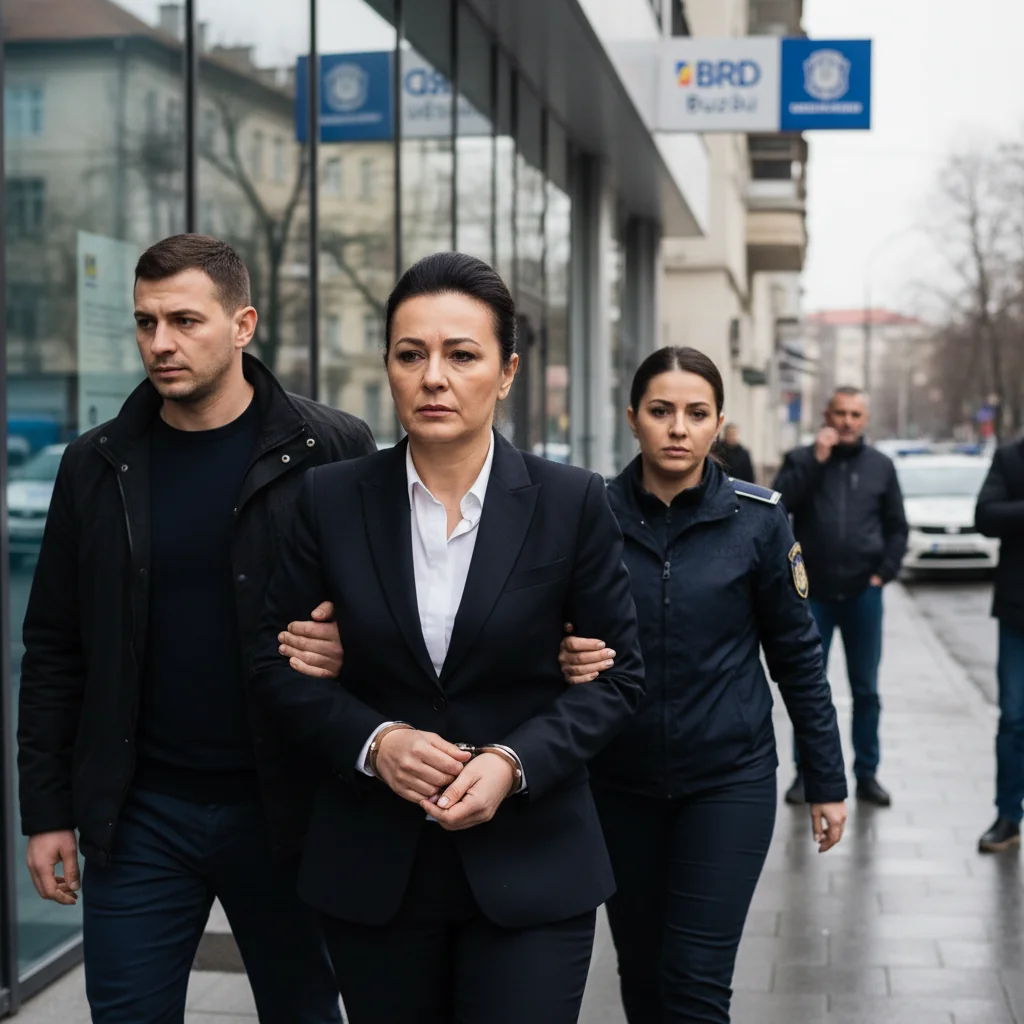 Fostă angajată a unei bănci din Buzău, arestată preventiv pentru complicitate la furt de 34.000 de euro