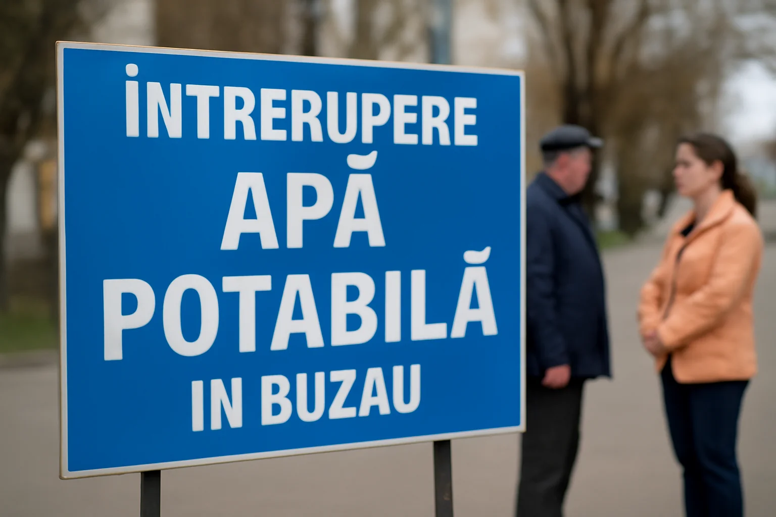 Furnizarea apei potabile va fi oprită temporar în municipiul Buzău pentru înlocuirea unui contor