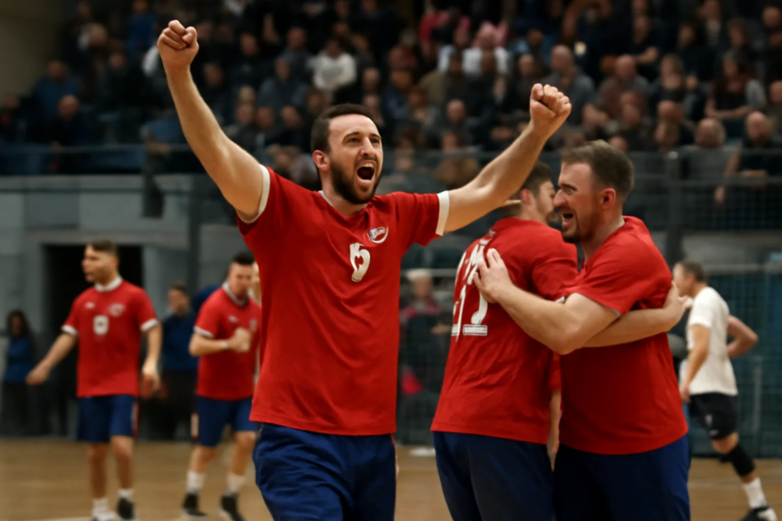 HC Buzău câștigă la Buzău și urcă pe primul loc în Liga Zimbrilor