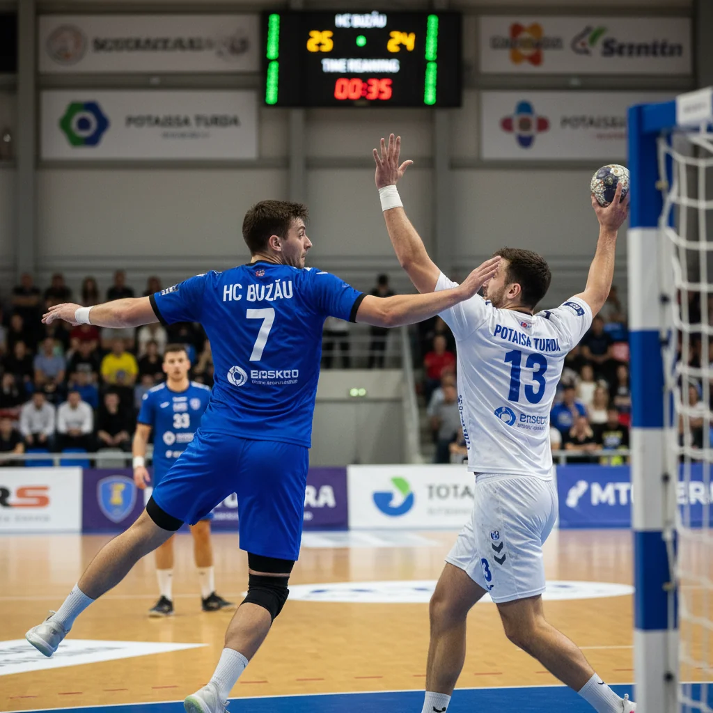 HC Buzău înfruntă mâine la Turda o echipă disperată să câștige puncte, Potaissa