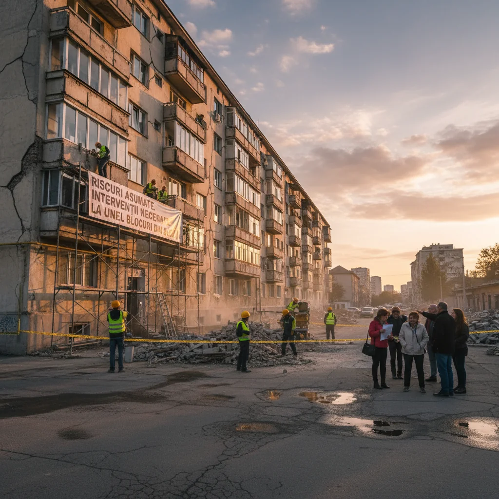 Intervenții esențiale la blocurile din Buzău pentru siguranță