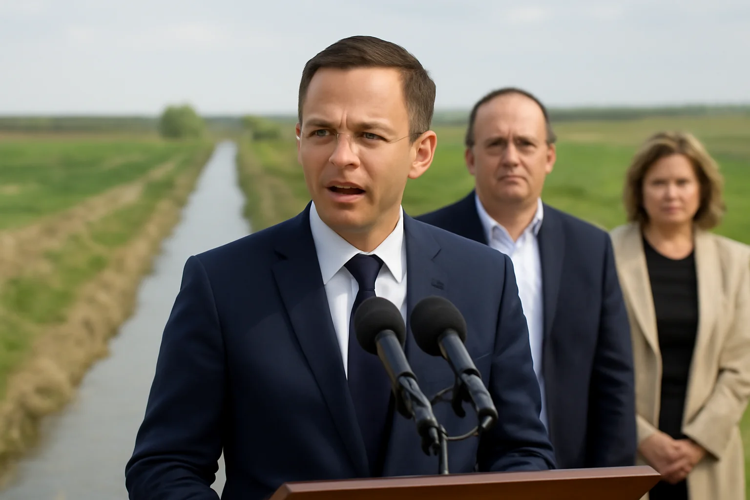 La Buzău, ministrul Agriculturii promite că sistemul de irigații Siret–Bărăgan se apropie de realizare
