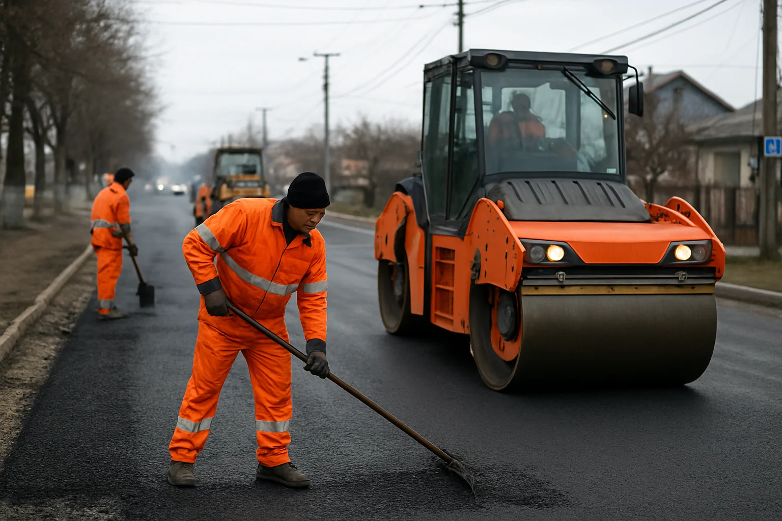 Lucrări de întreținere a infrastructurii rutiere în Buzău pe 5 martie 2026
