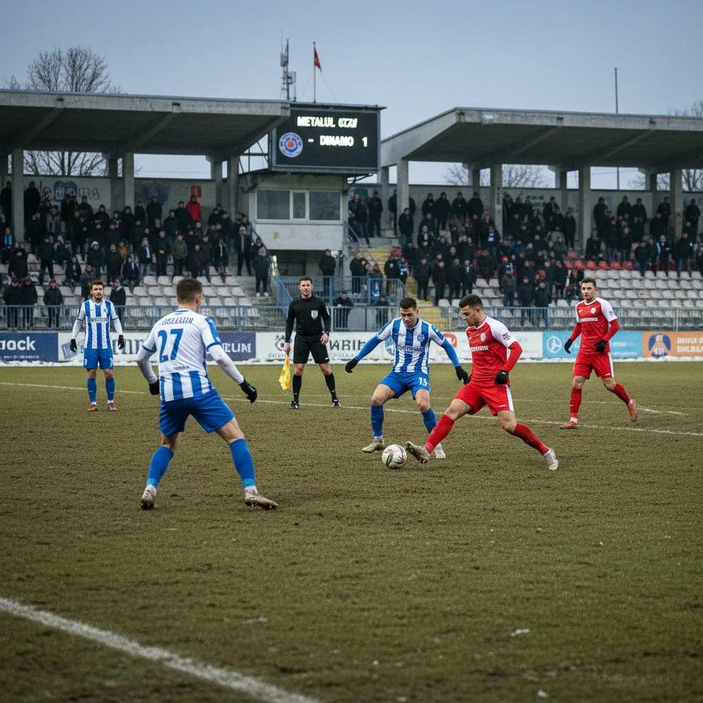 Metalul întâlnește Dinamo în sferturile Cupei României, partida fiind programată la începutul lunii martie