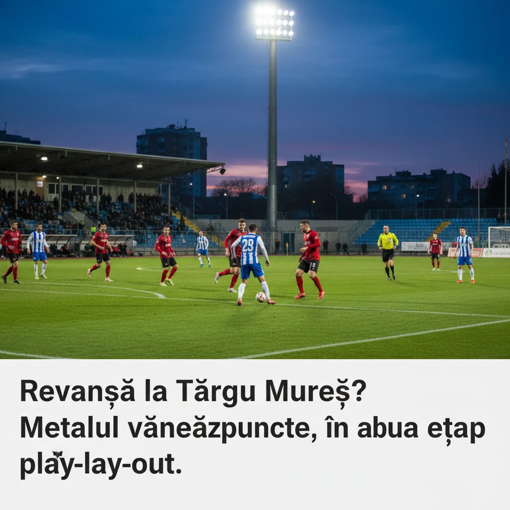 Metalul vânează puncte în a doua etapă de play-out