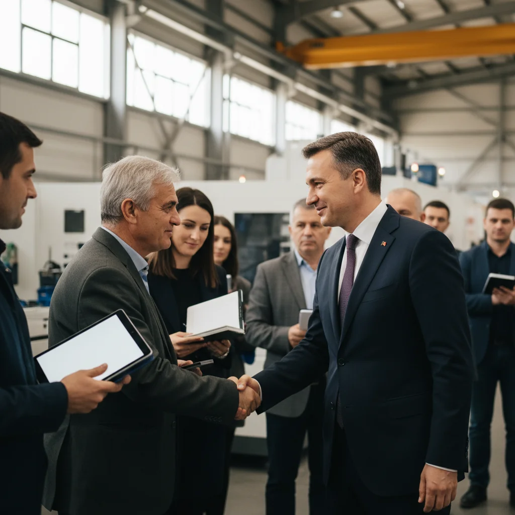 Ministrul Economiei, discuții cu antreprenori la Buzău