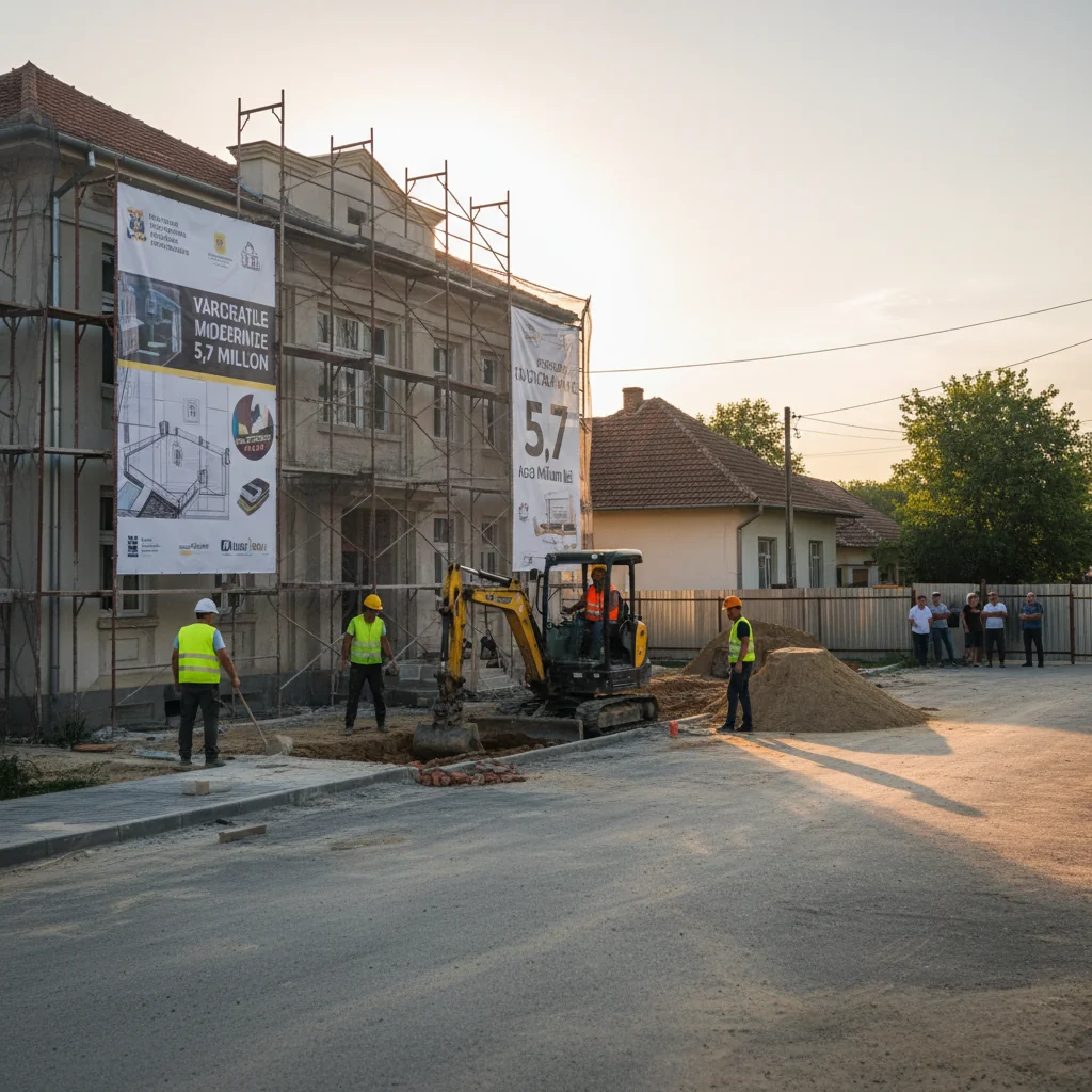 Modernizare amplă la Biblioteca Comunală Mărăcineni din Buzău, investiție de peste 5,7 milioane de lei