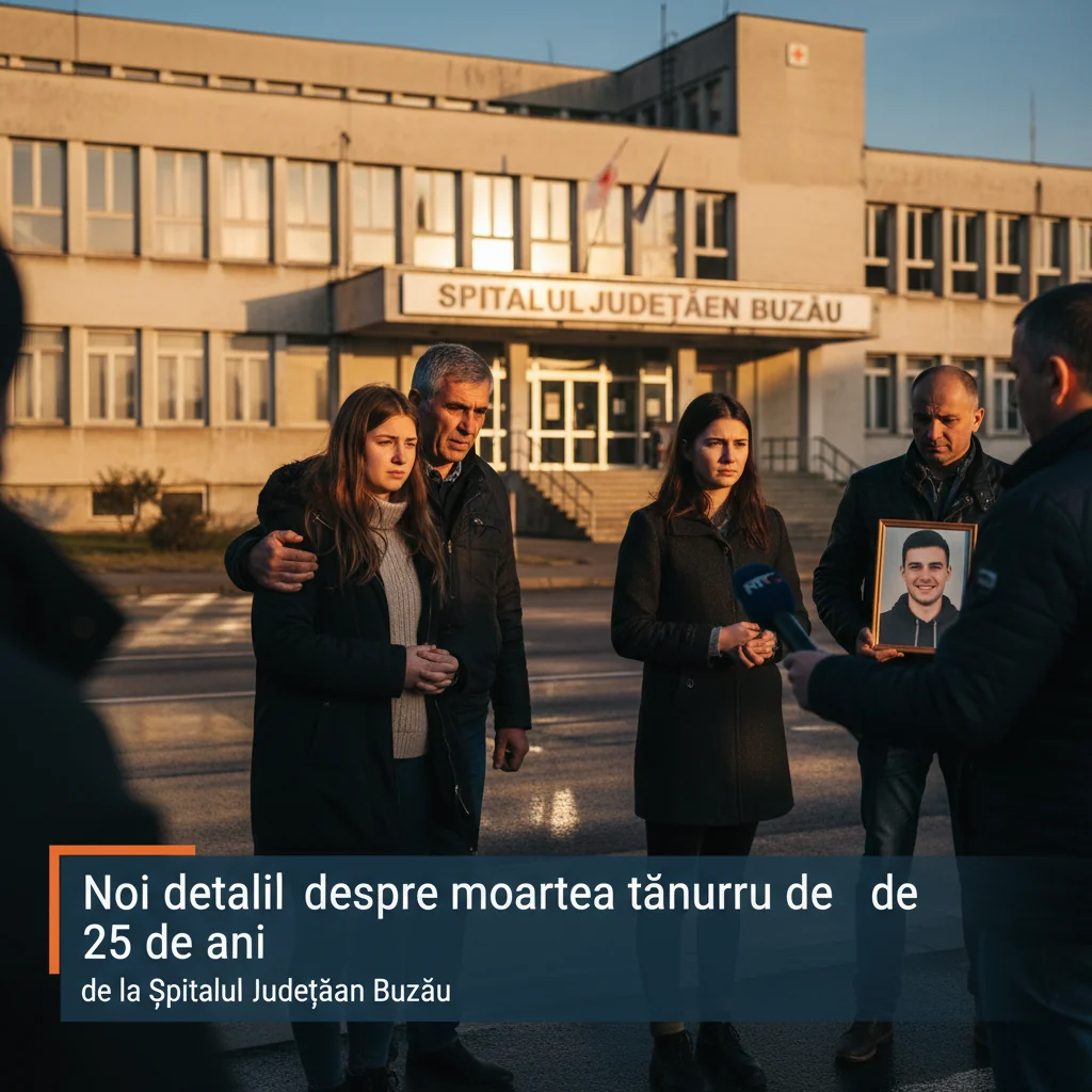 Noi informații despre cazul tânărului de 25 de ani decedat la Spitalul Județean Buzău