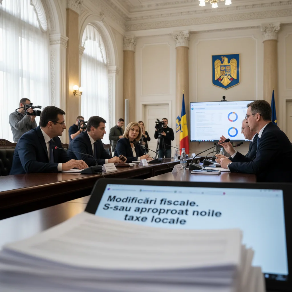 Noile prevederi fiscale aprobate recent