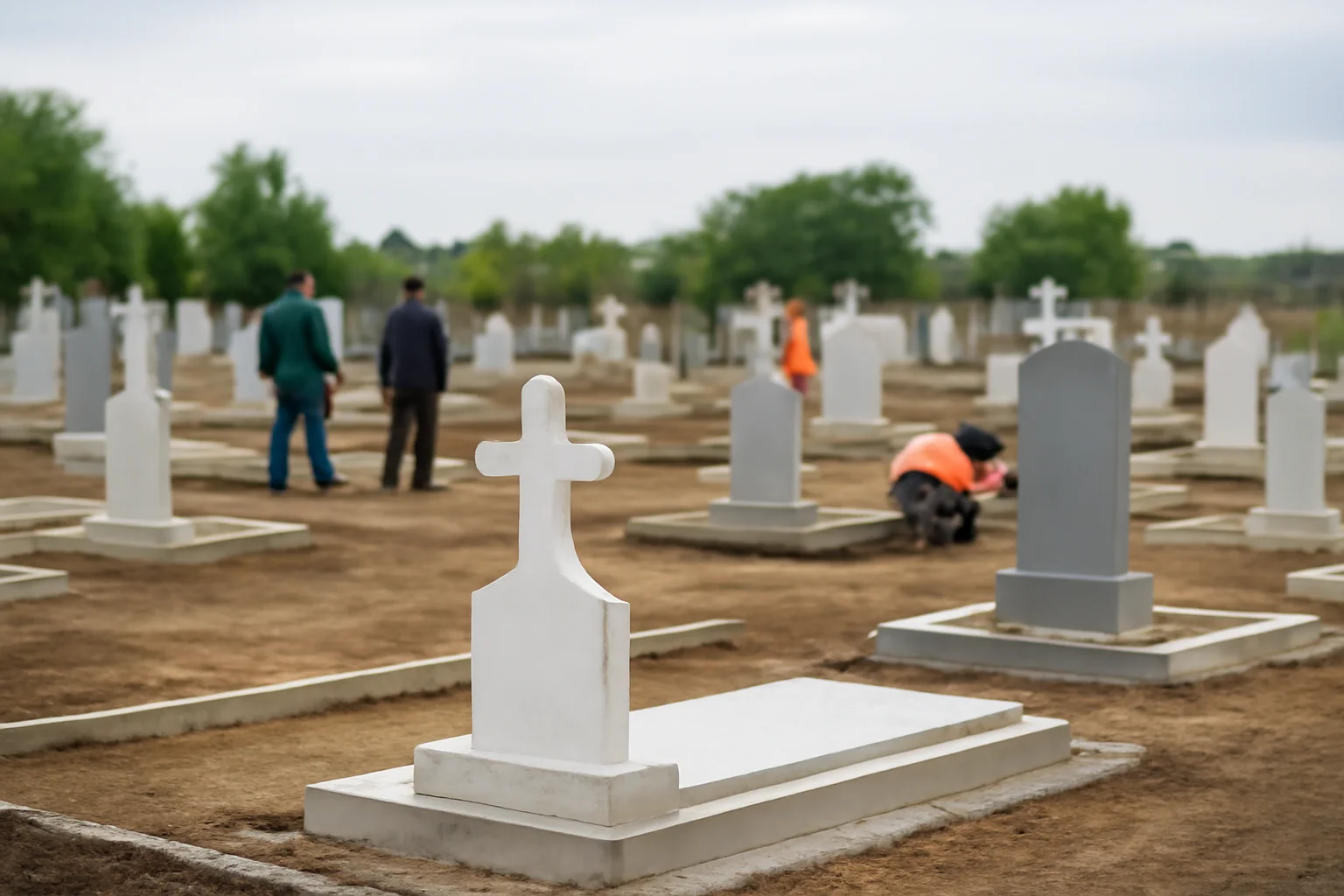 Noul cimitir municipal din Buzău, aproape de finalizare: termen estimat primăvara 2026