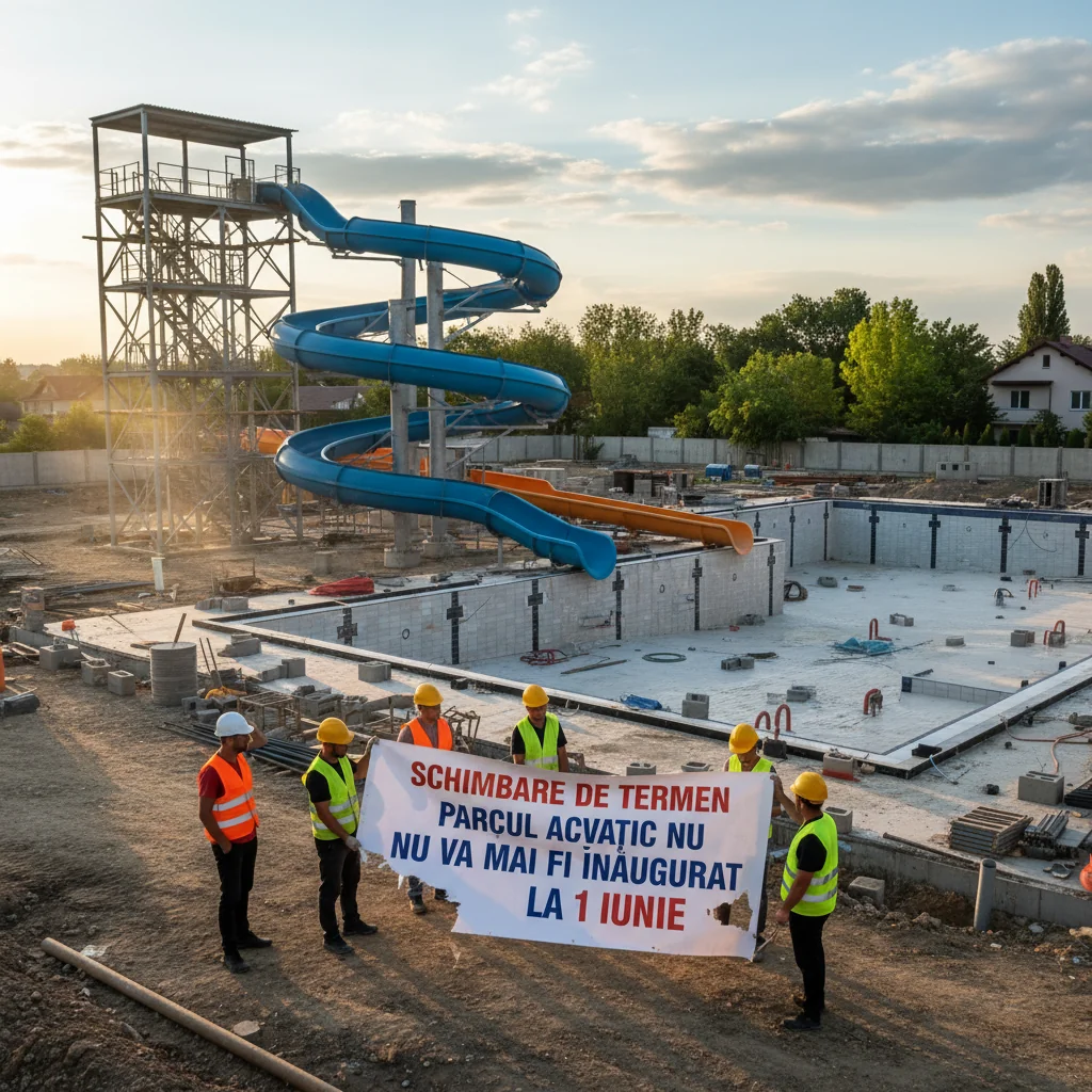 Parcul acvatic amână inaugurarea, nu va fi deschis pe 1 Iunie