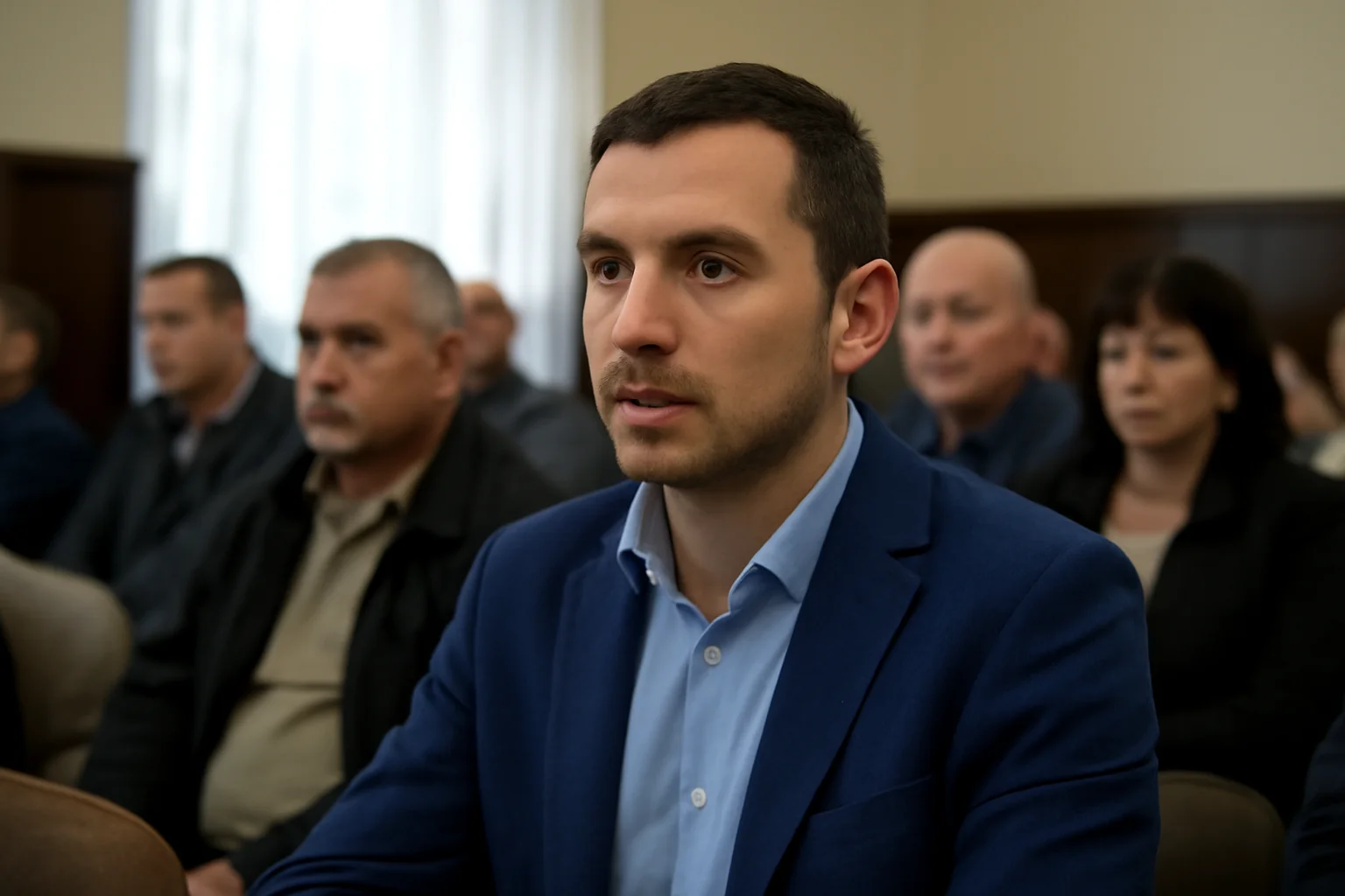 Parlamentarul USR Marius Alecsandru, reprezentant de Buzău, a luat parte la ședința Consiliului Local Gălbinași
