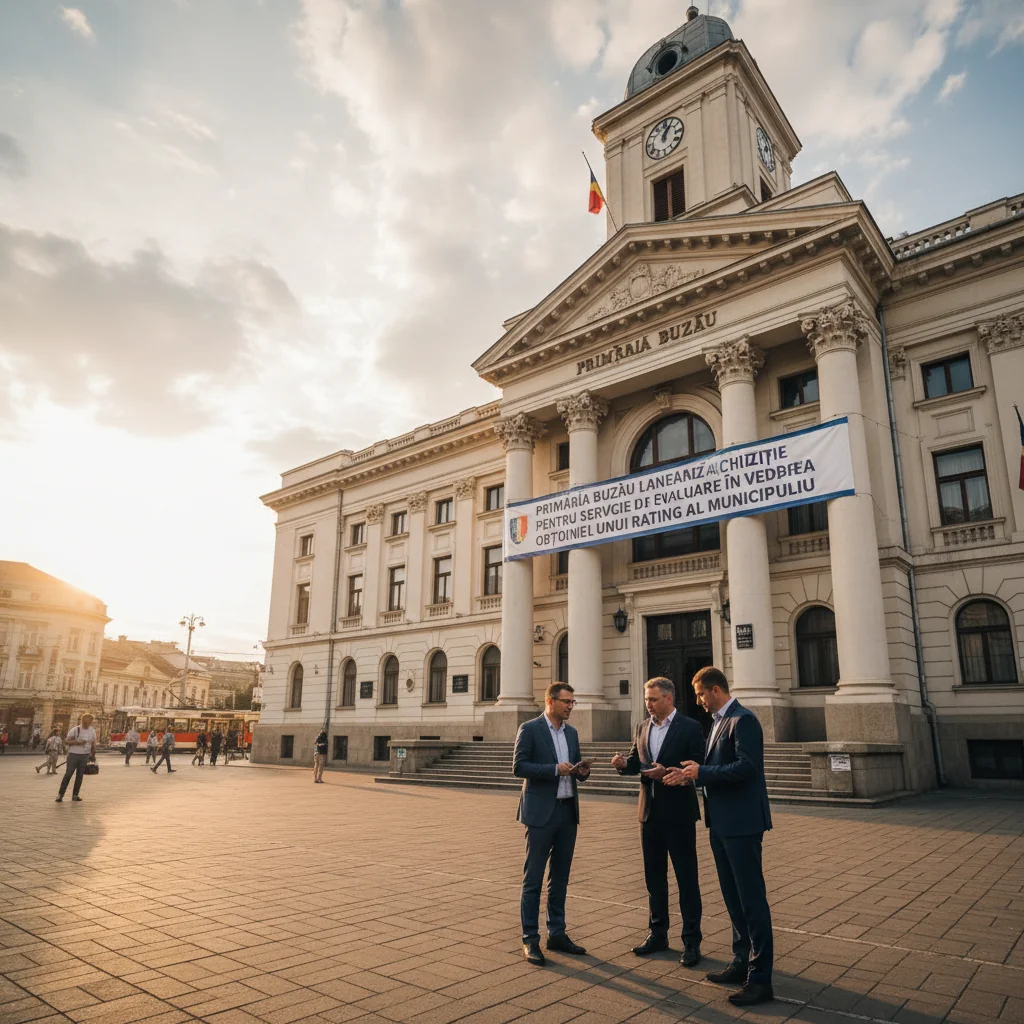 Primăria Buzău inițiază procedura pentru obținerea unui rating oficial al municipiului