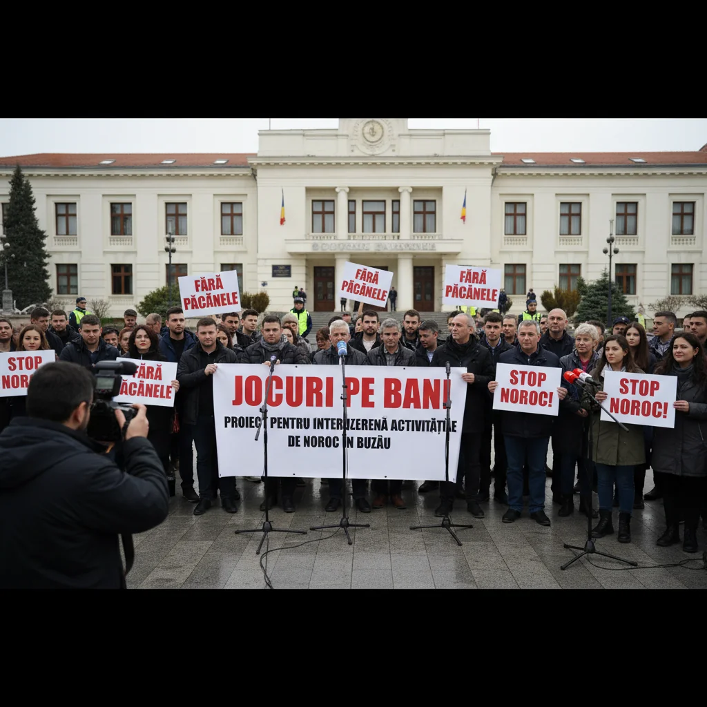 Propunere legislativă pentru eliminarea jocurilor de noroc în județul Buzău
