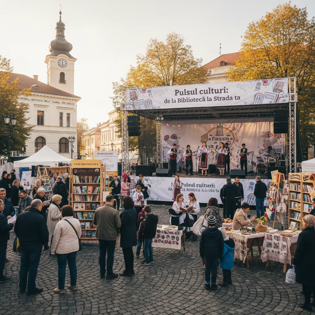 „Pulsul culturii: de la Bibliotecă la Strada ta” aduce activități culturale pentru publicul din Buzău