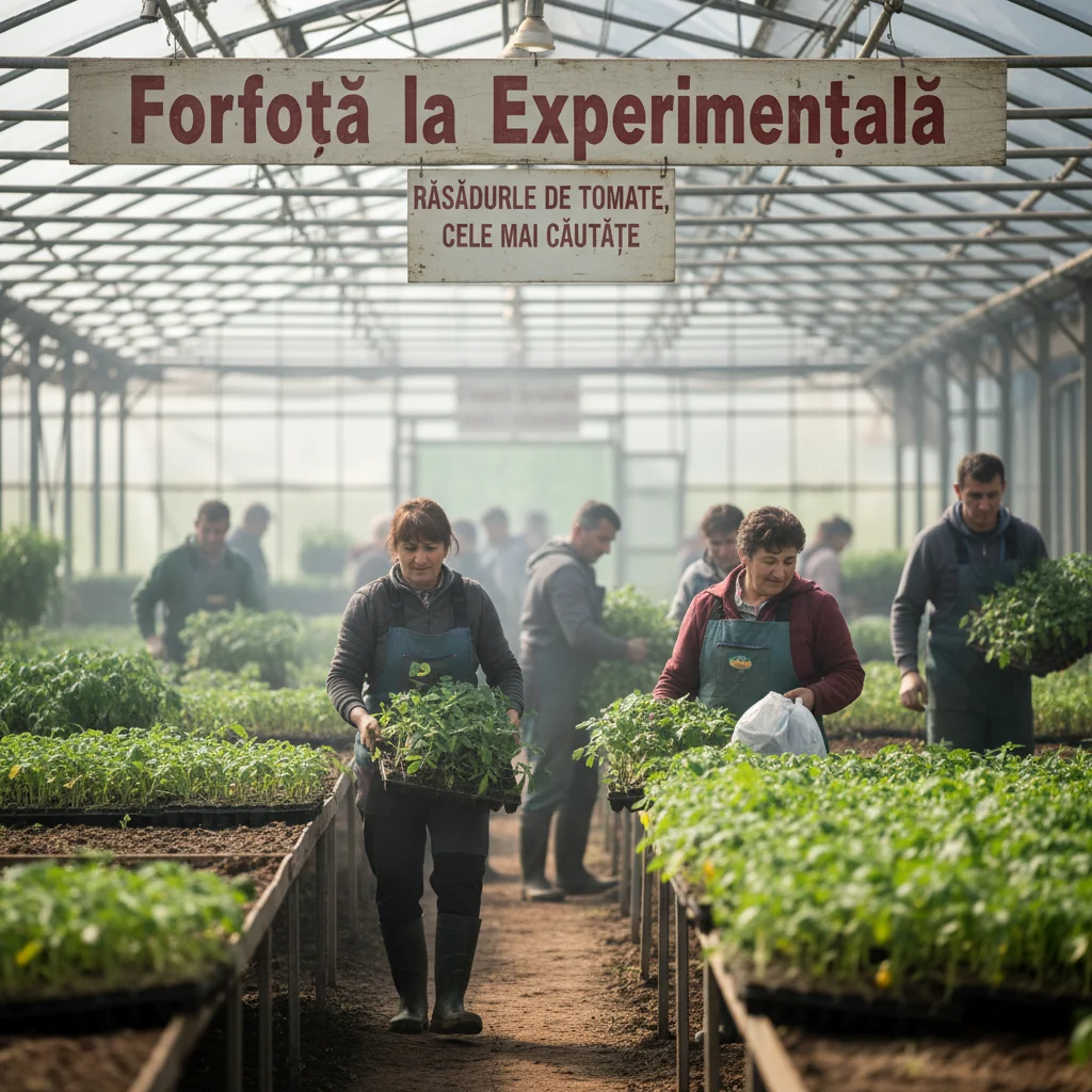 Răsaduri de tomate, cele mai căutate la Experimentală