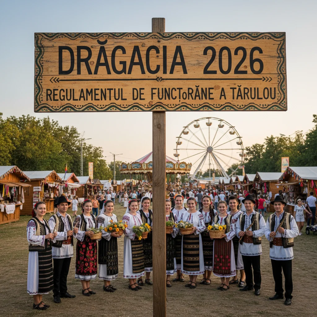 Regulamentul Târgului Drăgaica 2026 anunțat oficial