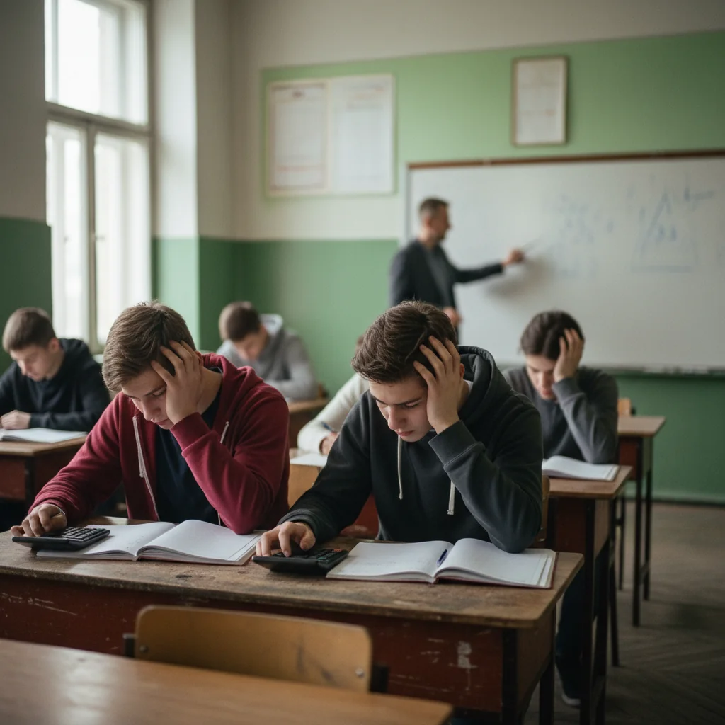 Rezultate slabe la Matematică la simularea Evaluării Naționale în Buzău