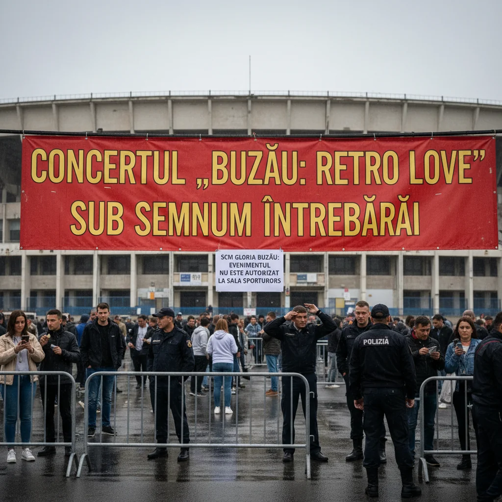 SCM Gloria anunță că show-ul nu are aprobare pentru Sala Sporturilor