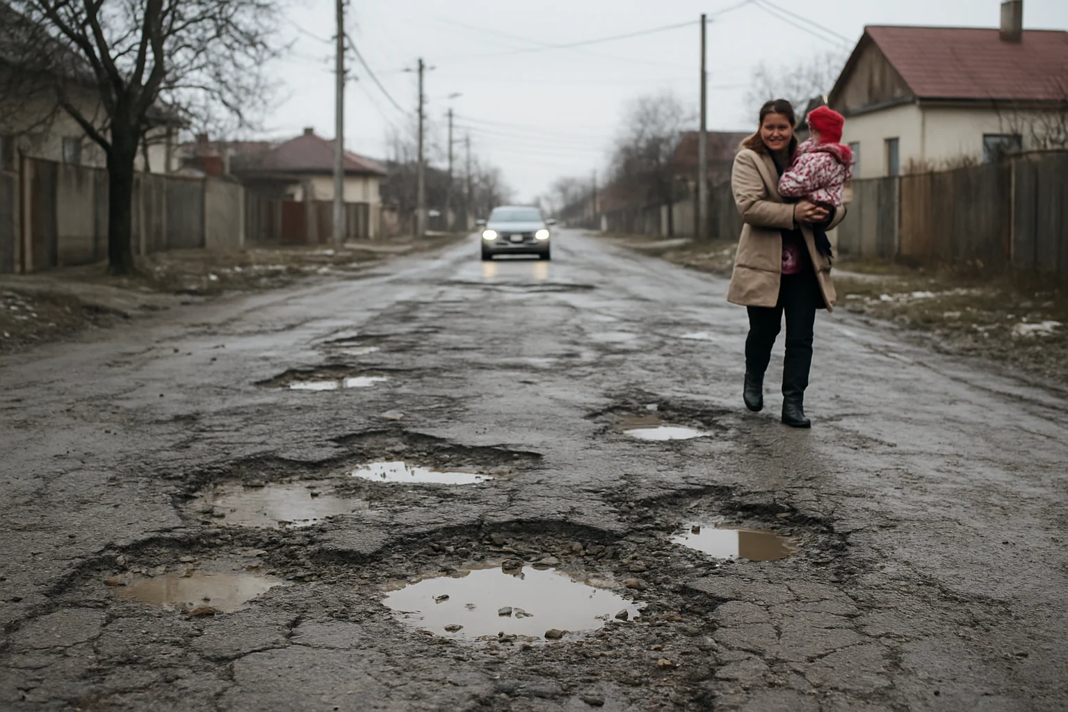 Situația actuală a infrastructurii rutiere din Buzău la 15 februarie 2026