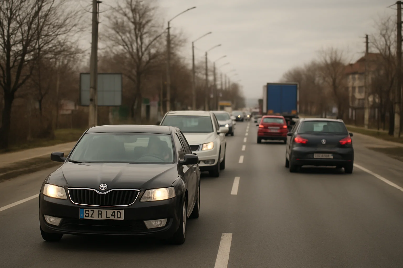 Situația traficului și câteva recomandări pentru șoferii din Buzău – 7 februarie 2026