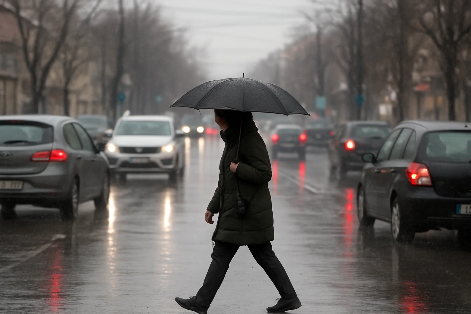 Situația traficului și condițiile meteo în Buzău, 2026-03-13