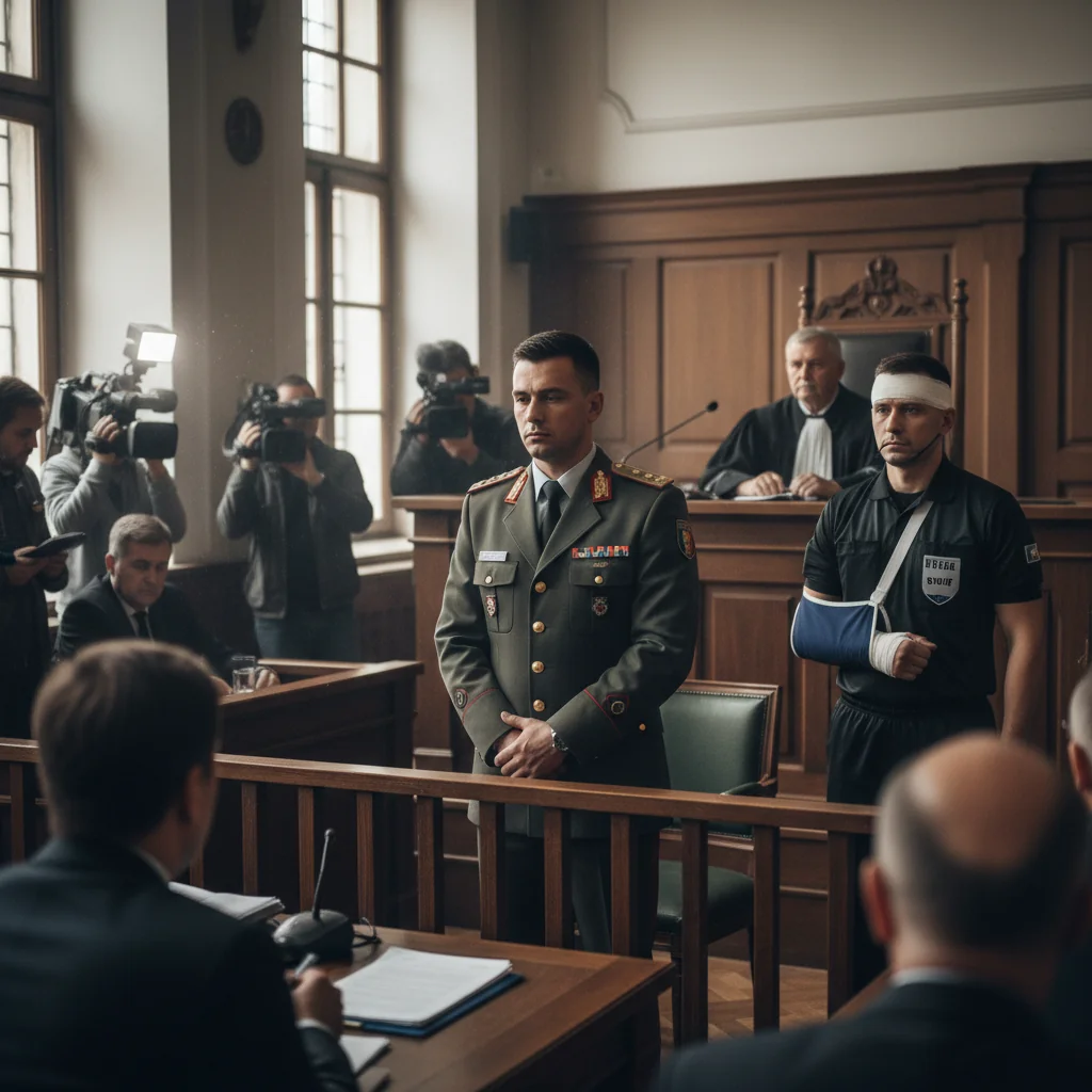 Soldat din Buzău primește închisoare cu suspendare pentru agresarea unui arbitru de fotbal