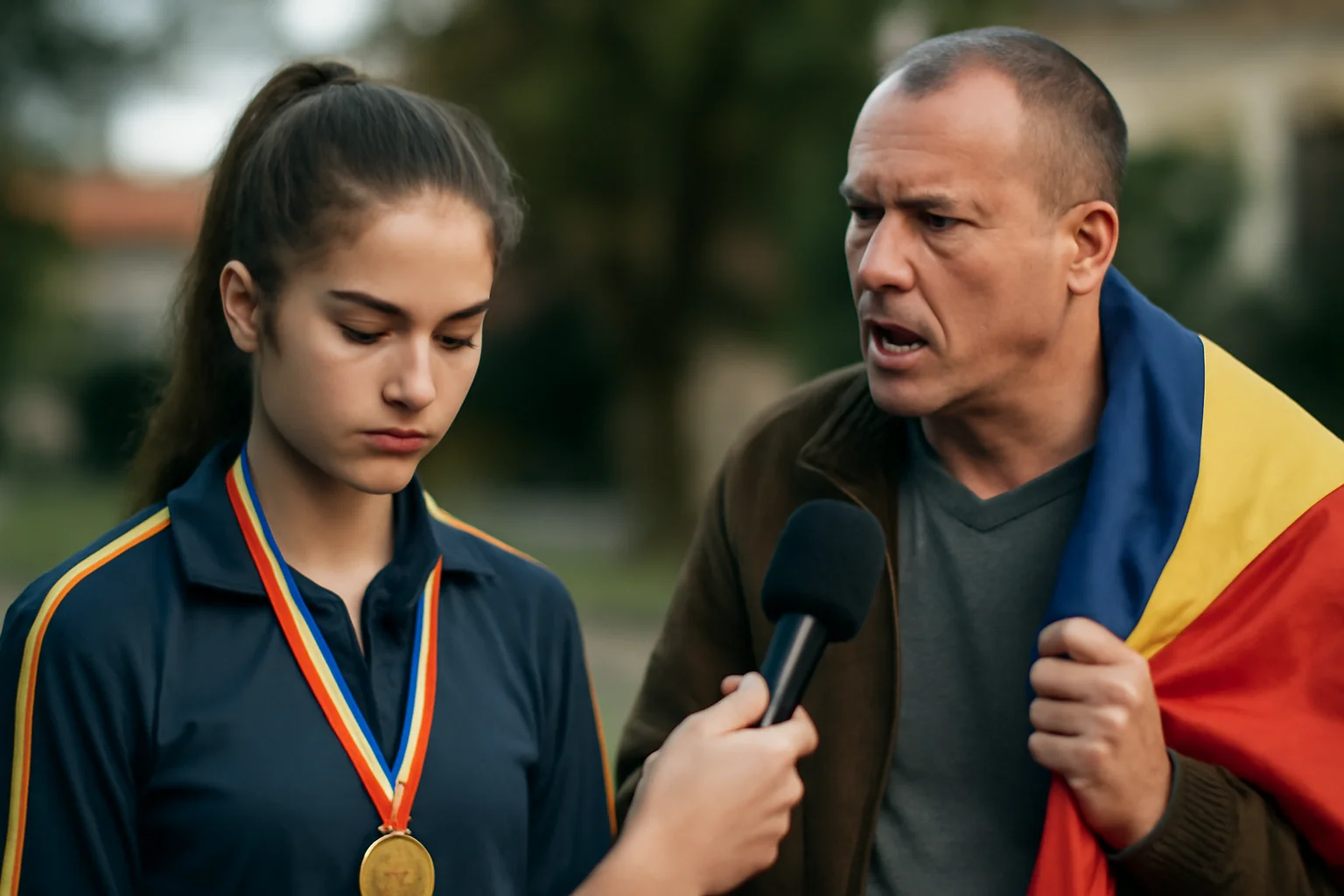 Sportiva talentată folosită de AUR și familie ca instrument politic pentru manipulare publică