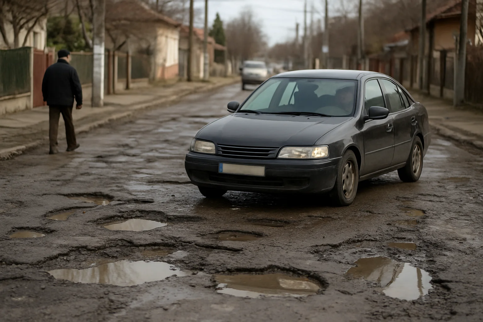 Starea infrastructurii rutiere din Buzău la început de 2026