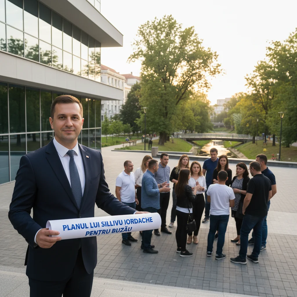 Strategia lui Silviu Iordache pentru dezvoltarea Buzăului