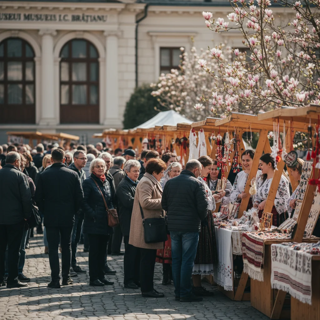 Târgul de Mărțișor se deschide la Buzău, la Centrul Muzeal „I.C. Brătianu”