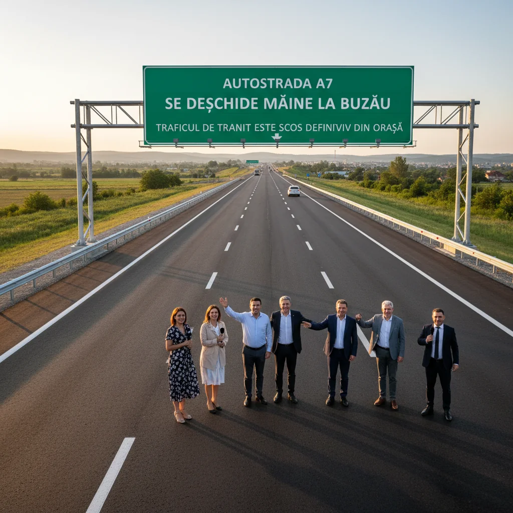 traficul de tranzit eliminat complet din oraș începând de mâine