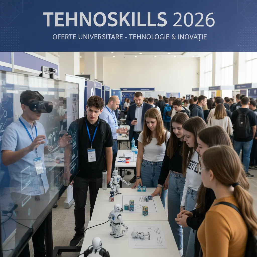 Universitățile impresionează elevii cu tehnologii 3D și roboți
