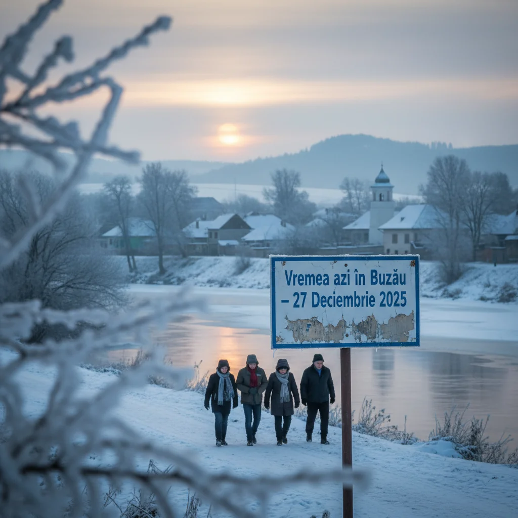 Vremea azi în Buzău – 27 decembrie 2025