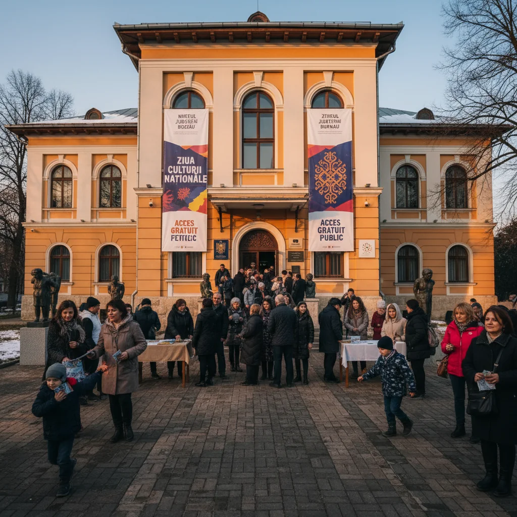 Ziua Culturii Naționale la Buzău: acces gratuit la Muzeul Județean pe 15 ianuarie 2026